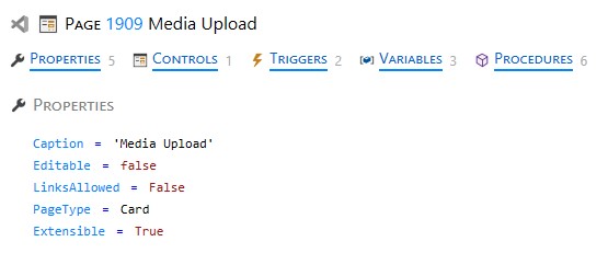 Shortcuts - navigate directly to code groups.